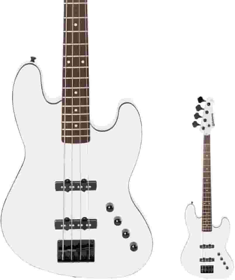 Baixo Ativo 4 Cordas GJJF350A WH - Waldman