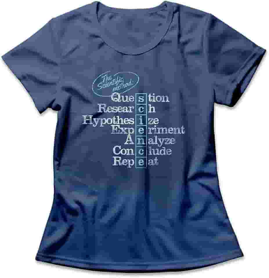 Camiseta Feminina Método Científico