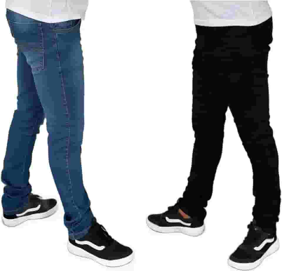 KIT 2 Calças Jeans Masculino Slim