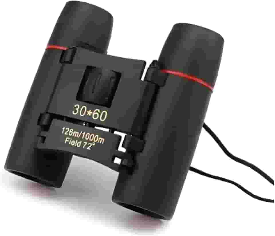 Mini Binóculo Tático Profissional 30x60 – Alta Potência de Zoom, Longo Alcance e Imagem Nítida | Ideal para Aventuras, Caça, Camping e Observação!