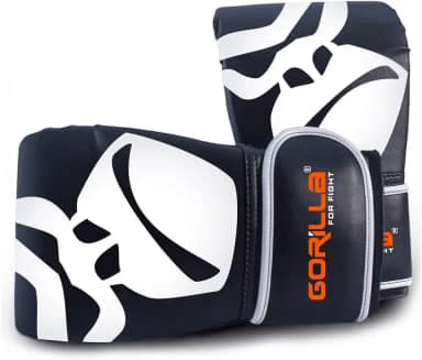 Par Luva Muay Thai Boxe Bate Saco PRO Luva Luta Equipamento Original Gorilla -