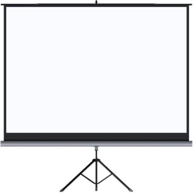 Tela de Projecao TES Retratil com Tripe e Estojo Serie a 2.00X1.52 Metros 4:3