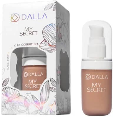 Dalla. My Secret Base Líquida de Alta Cobertura, 35ml (COR 4A)