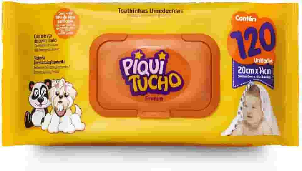 PIQUITUCHO Toalhinhas Umed Premium 1 Unidade Com 120 Lenços Umedecidos