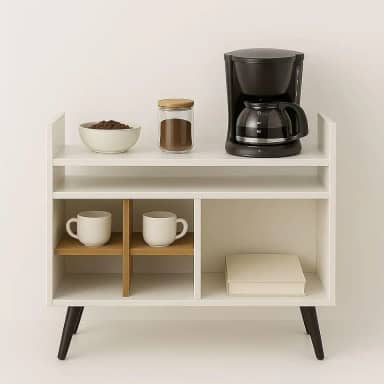 Aparador Mesa Buffet Industrial Escritório Hall de Entrada Zeus