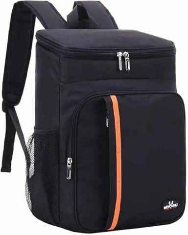 Mochila Térmica 23 L Bag Cooler Impermeável Reforçada para Marmita, Cerveja Gelada, Viagem, Praia, Academia e Trabalho Bolsa Térmica Masculina e Feminina Portátil Premium