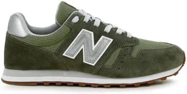 Tênis New Balance 373, Masculino, Verde/Prata, 41