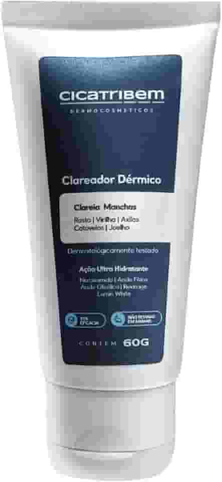 Cicatribem Clareador de Pele Contra Manchas na Virilha Axilas Rosto Corpo e Melasma 60g