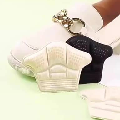 Protetor de Calcanhar Autoadesivo Macio – Ideal para Sapatos e Tênis, Evita Bolhas e Deslizamentos (1 Par).