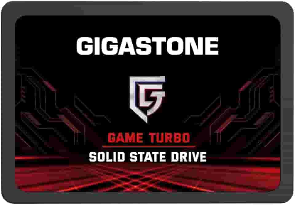 Gigastone SSD SATA 256 GB 6.3 cm SSD 540 MB/s Upgrade Laptop PC memória e armazenamento PS4 HDD substituição 6.3 cm discos rígidos internos de estado sólido SATA III SLC Cache 3D NAND Game Turbo