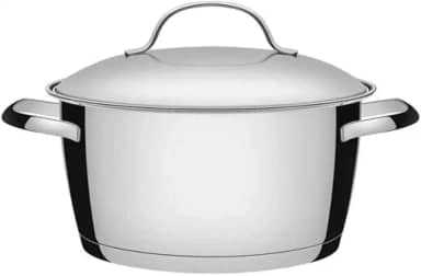 Caçarola Funda com Fundo Triplo Tramontina Inox 18Cm, ALLEGRA