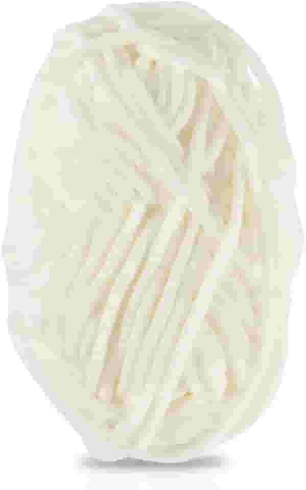 120 m/novelo 0,5 ~ 1 mm fio de crochê macio grosso para cachecol tecido bordado bolsa de suéter de costura, almofada fazendo artesanato de tricô à mão, branco floral