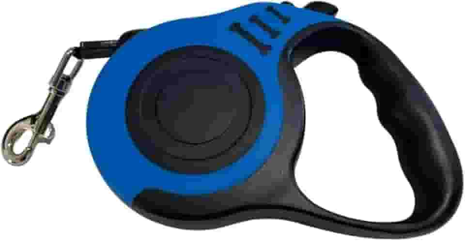 Guia Retrátil Para Coleira Passeio Com Cachorros Até 20 Kg 5 Metros (Rosa)