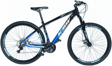 Bicicleta Bike Aro 29 KSX E KSW XLT 200 MTB Alumínio 24V Marchas Rapid Fire - Cabeamento Superior Interno