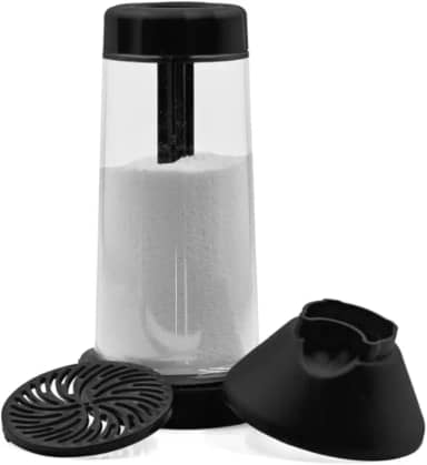 Tapioqueira Polvilhador Peneira Farinha Tapioca Manual Preto