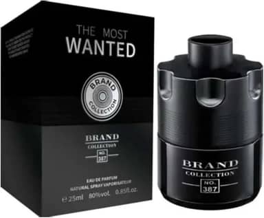 Perfume Masculino The Most Wanted Brand Collection 25 ml – Alta Fixação, Fragrância Oriental Amadeirada, Inspiração Importada Premium