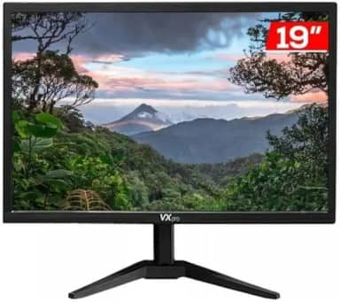 Monitor 19' Led VXpro VX190Z HDMI e VGA Vesa Preto