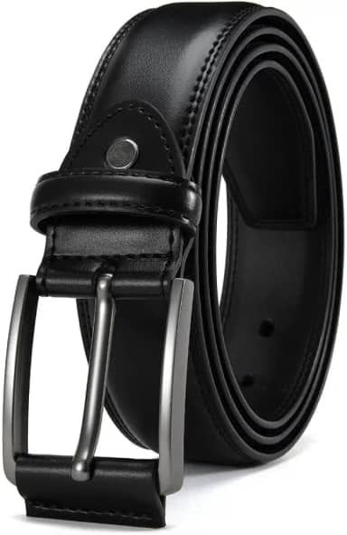 Cinto masculino de couro legítimo, feito à mão, 100% couro bovino, designs modernos e clássicos para trabalho, negócios e casual