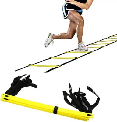 Escada Agilidade Treinamento Funcional 10 Degraus 5m Yangfit