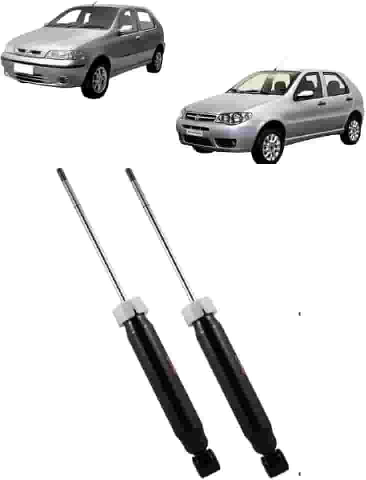 Par Amortecedor Traseiro Palio Fire 2008 2009 2010 2011