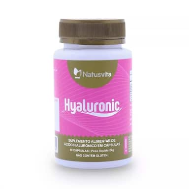 Ácido Hialurônico Puro (60x Mais Concentrado) 150mg (1 und. 60 cápsulas)