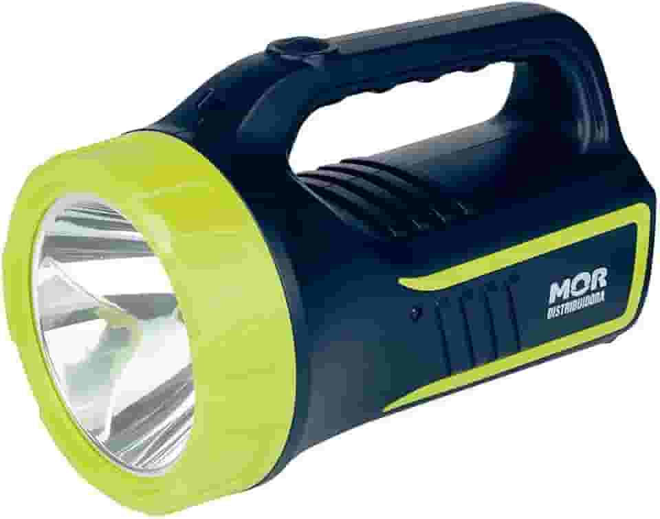 Mor Life - Lanterna Holofote Power Led 265 Lúmens Recarregável