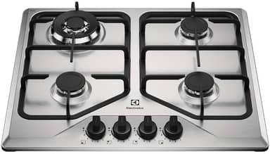 Electrolux Cooktop 4 Bocas a Gás Electrolux Inox Experience Multi Chama e Grade Ferro Fundido (KE4XC) Bivolt