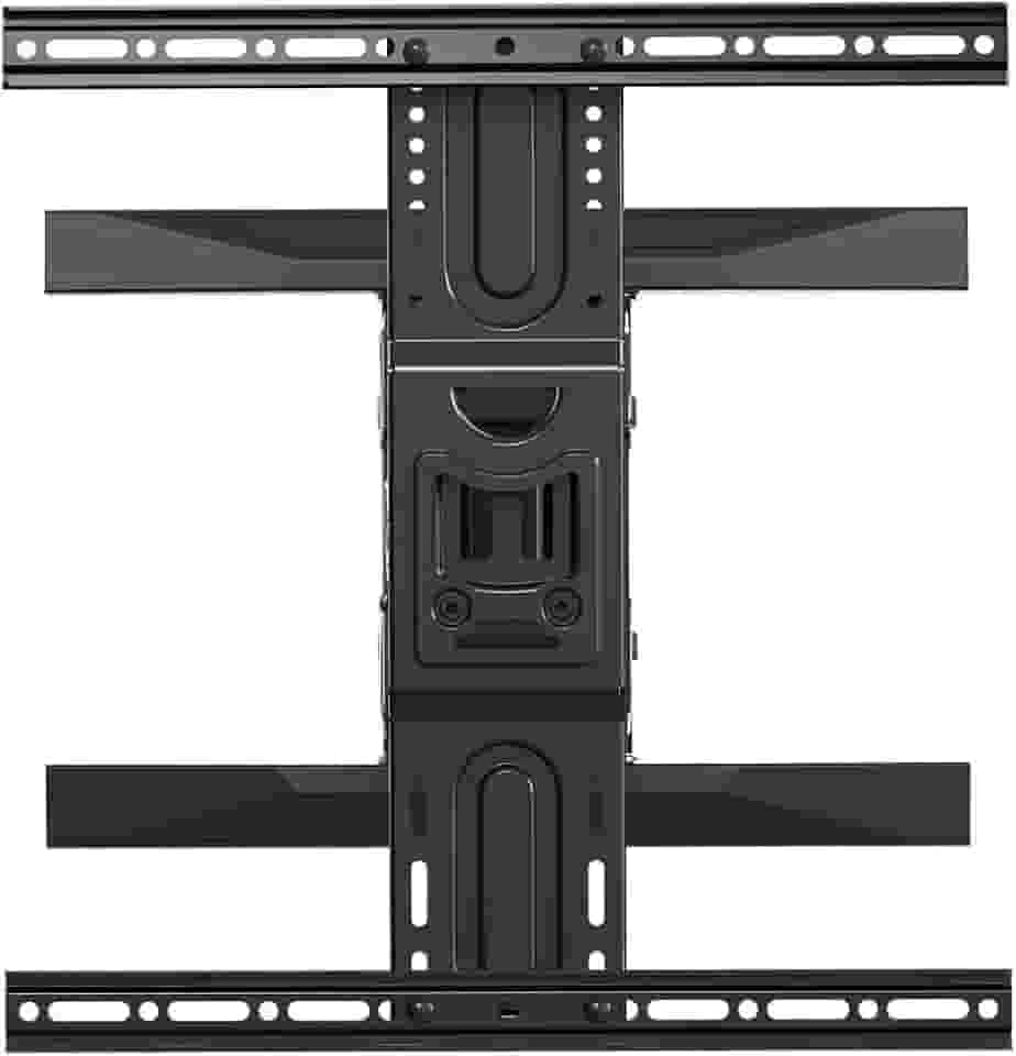 ELG, A02V6N, Suporte de TV Articulado de Parede Para TVs Planas e Curvas de 75' a 86', Inclinação Horizontal e Vertical, Peso Máximo de 46 Kg, Preto