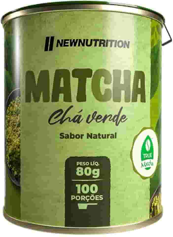 Chá Verde Matchá - 80g Natural - NewNutrition