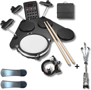 Bateria Eletrônica Portatil Seven CPD-1000 + Suporte