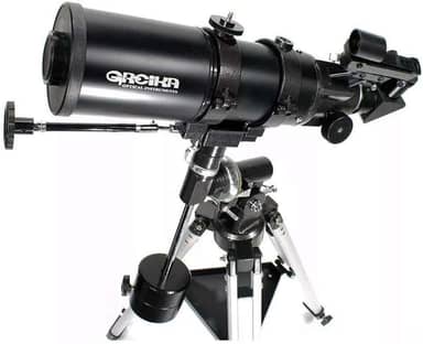 TELESCOPIO EQUATORIAL REFRATOR COM TRIPE E ACESSORIOS - 400X80MM, BT400-80EQ