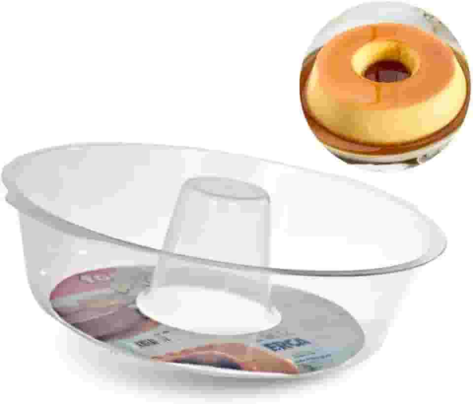 Forma De Pudim Bolo Lisa Para Microondas Erca Bpa Free