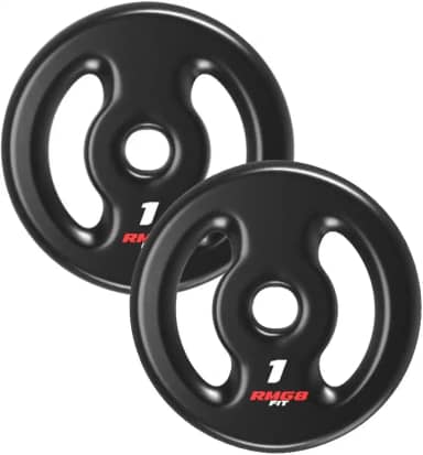 PAR ANILHA 1KG EMBORRACHADA PRETO