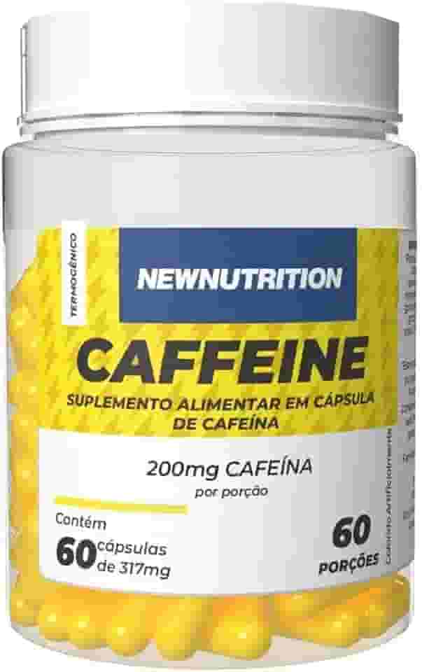Newnutrition Caffeine 200Mg - 60 Cápsulas -