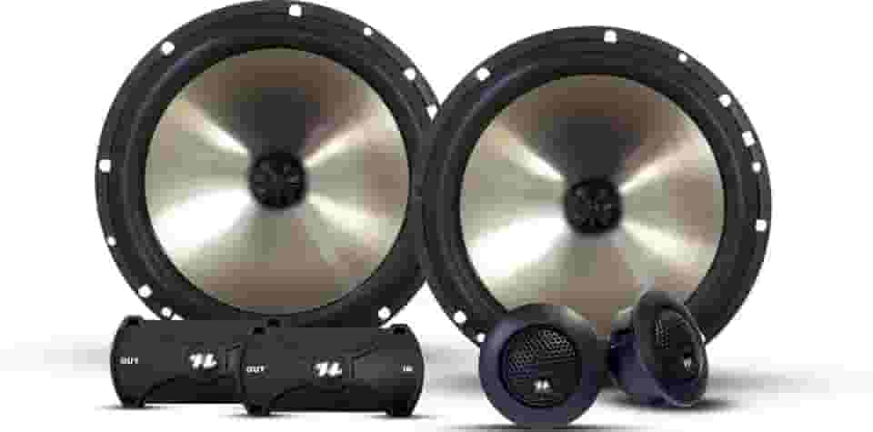 Alto falante Kit Duas Vias 6 QR6.2 80 WRMS Hurricane