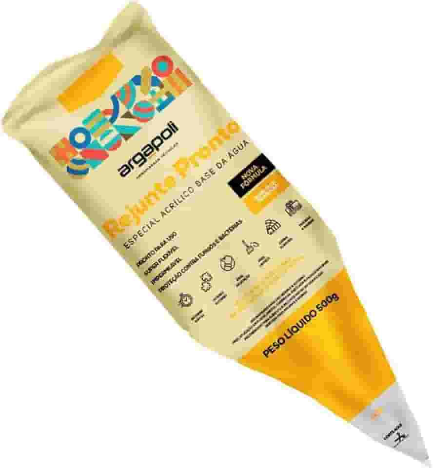 Rejunte Acrílico Pronto (0,5kg) Cor Branco