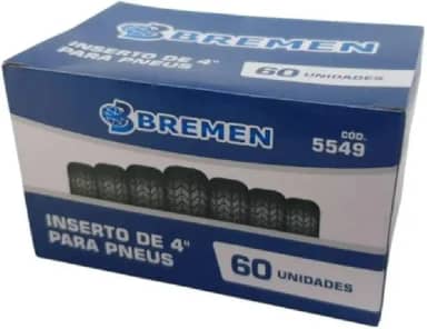 Refil Para Pneu Remendo Macarrão Caixa Com 60 Peças