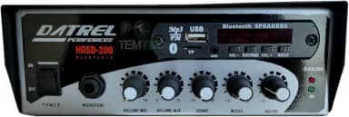 AMPLIFICADOR CAIXA DE SOM AMBIENTE 100W BLUET. PROFISSIONAL