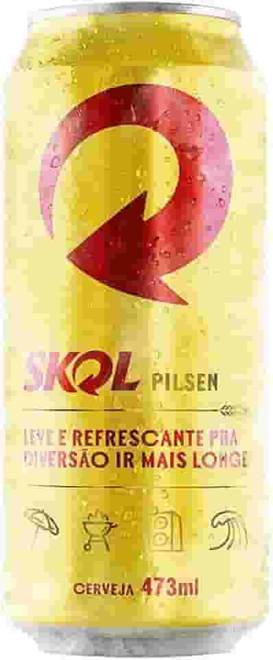 Cerveja Skol Pilsen Lata 473ml
