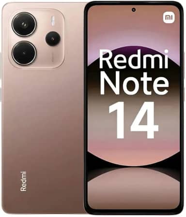 Celular Xiaomi Redmi Note 14 4G 128GB 6GB Sand Gold Dual Sim