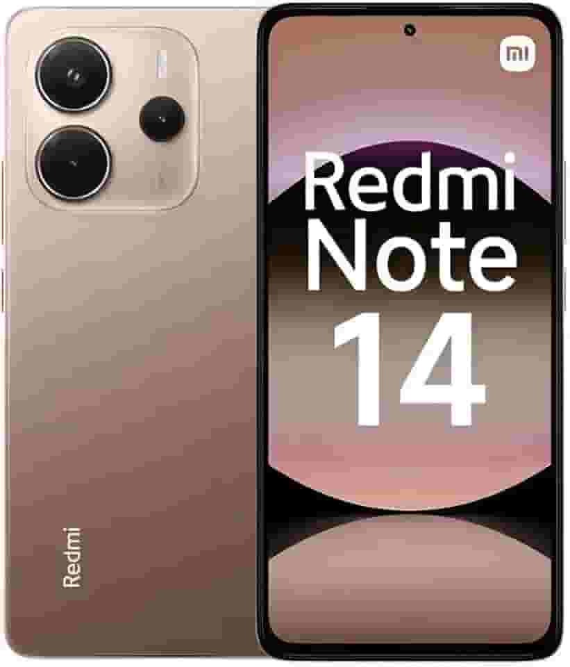 Celular Xiaomi Redmi Note 14 4G 128GB 6GB Sand Gold Dual Sim
