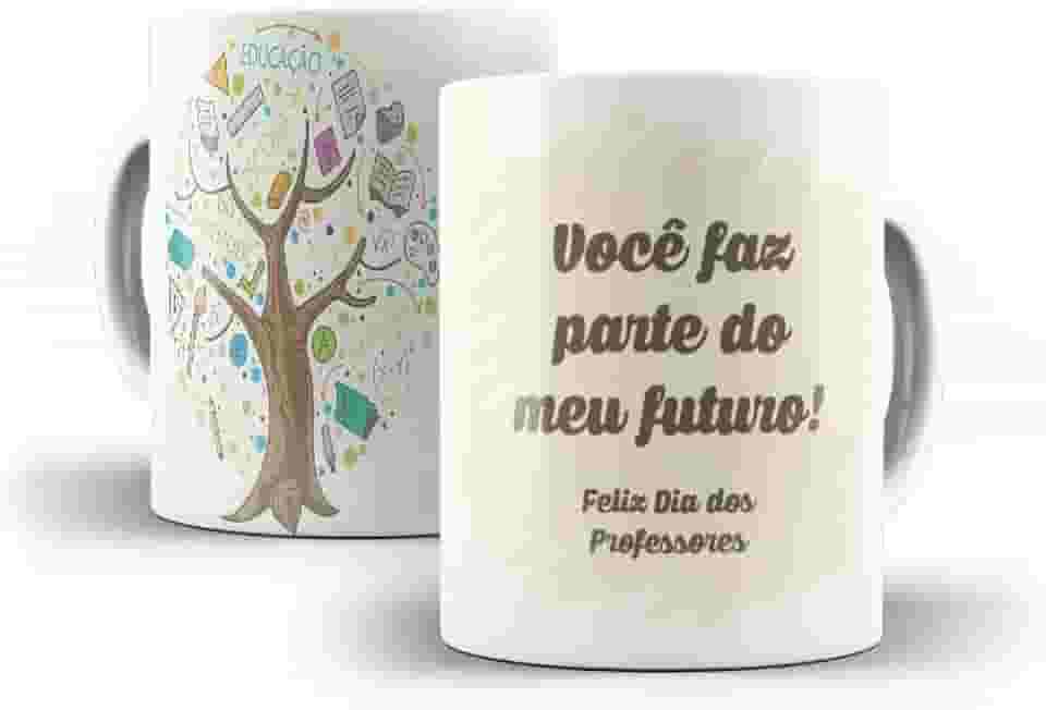 Caneca Personalizada Professora Professor Professores Dia dos Professores Tematica Professor (Modelo 2)