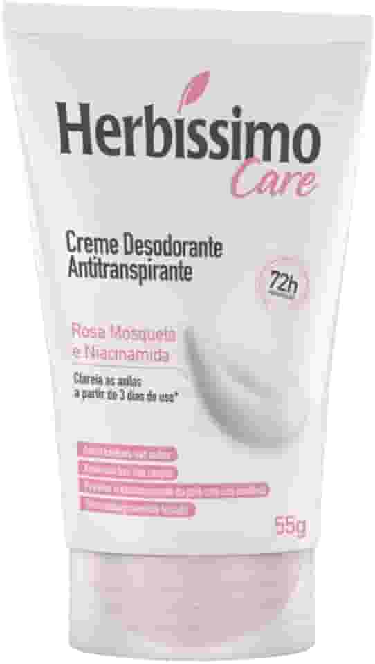 Dana - Desodorante Cremoso Antip Herbissimo Bisnaga 55G Rosa Mosqueta E Niacinamida