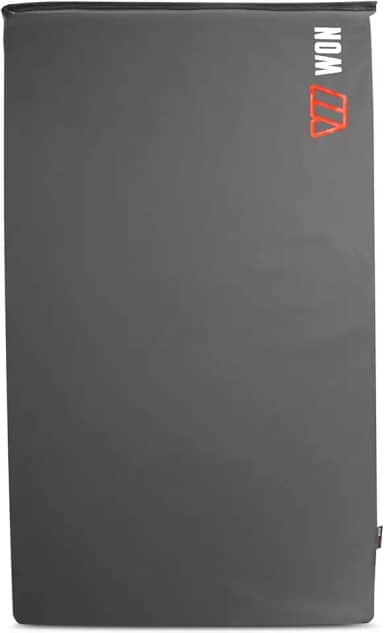 Colchonete Academia Pilates Yoga Exercícios 95x55x3cm WON Alta Densidade D80 Costura Reforçada Preto