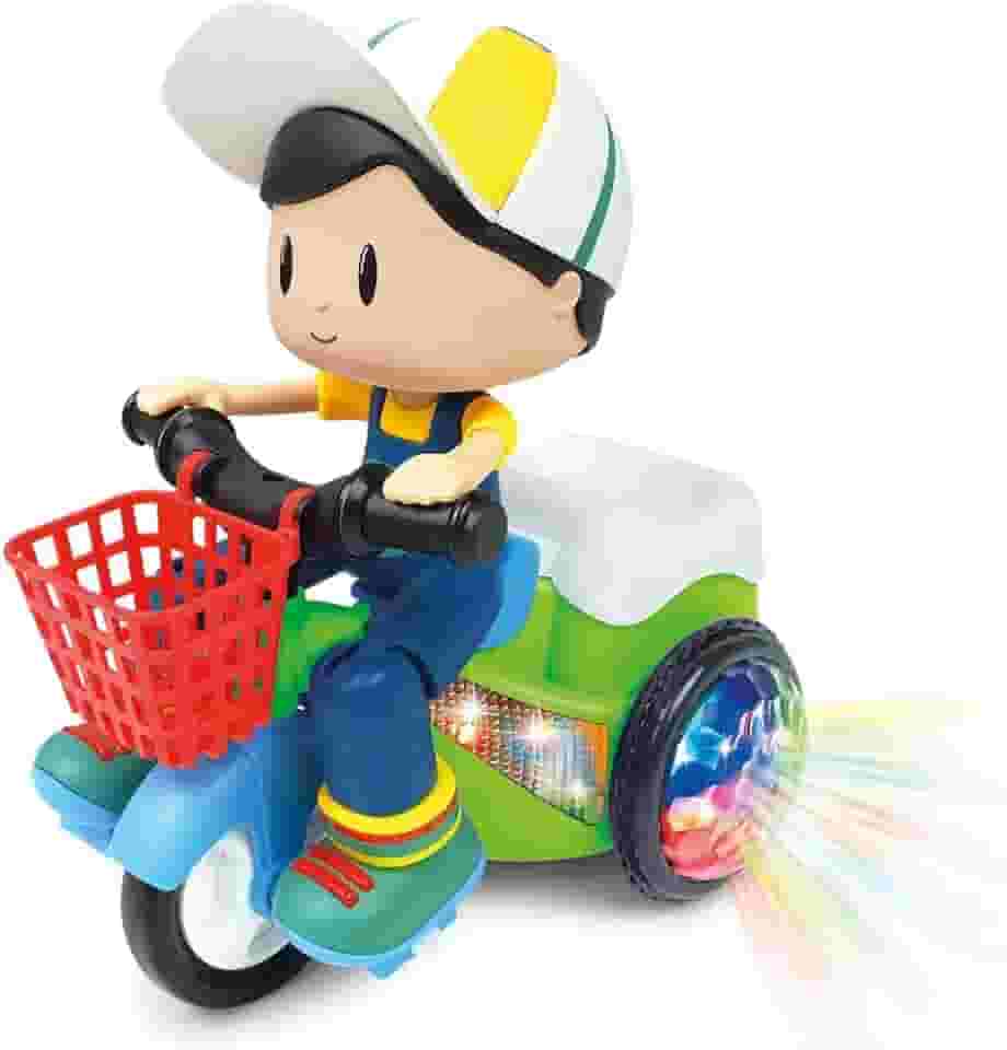 Carro Bate e Volta Bob no Triciclo, DM Toys