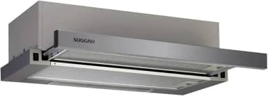 SUGGAR DEPURADOR DE AR SLIM DE EMBUTIR 60CM FRONTAL INOX 110V DE61IX