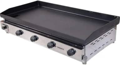 Chapa Bifeteira a Gás 100cm C100 Venâncio - Prata - Retangular - Ideal para uso em bares, restaurantes, lanchonetes, food trucks ou em casa