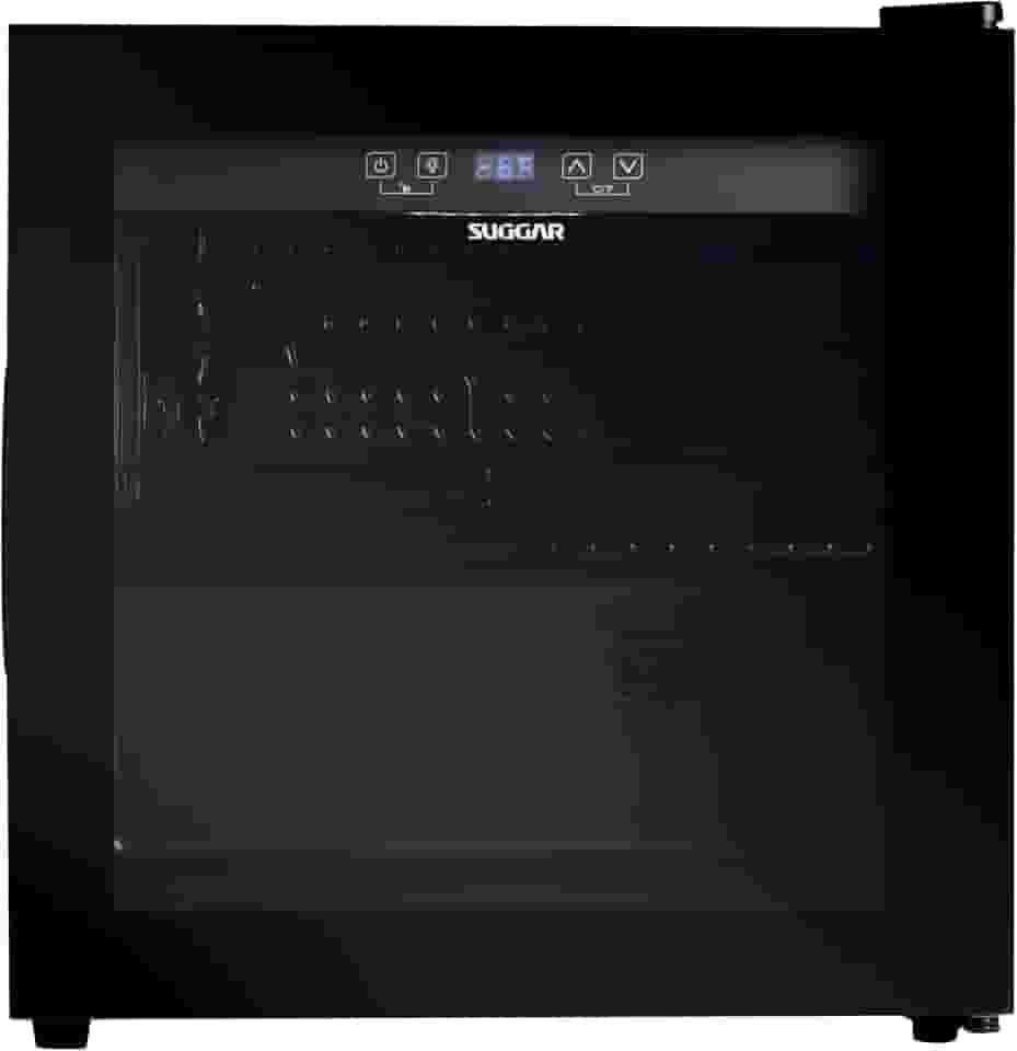 Cervejeira Suggar 48L 127V Preta com Porta de Vidro