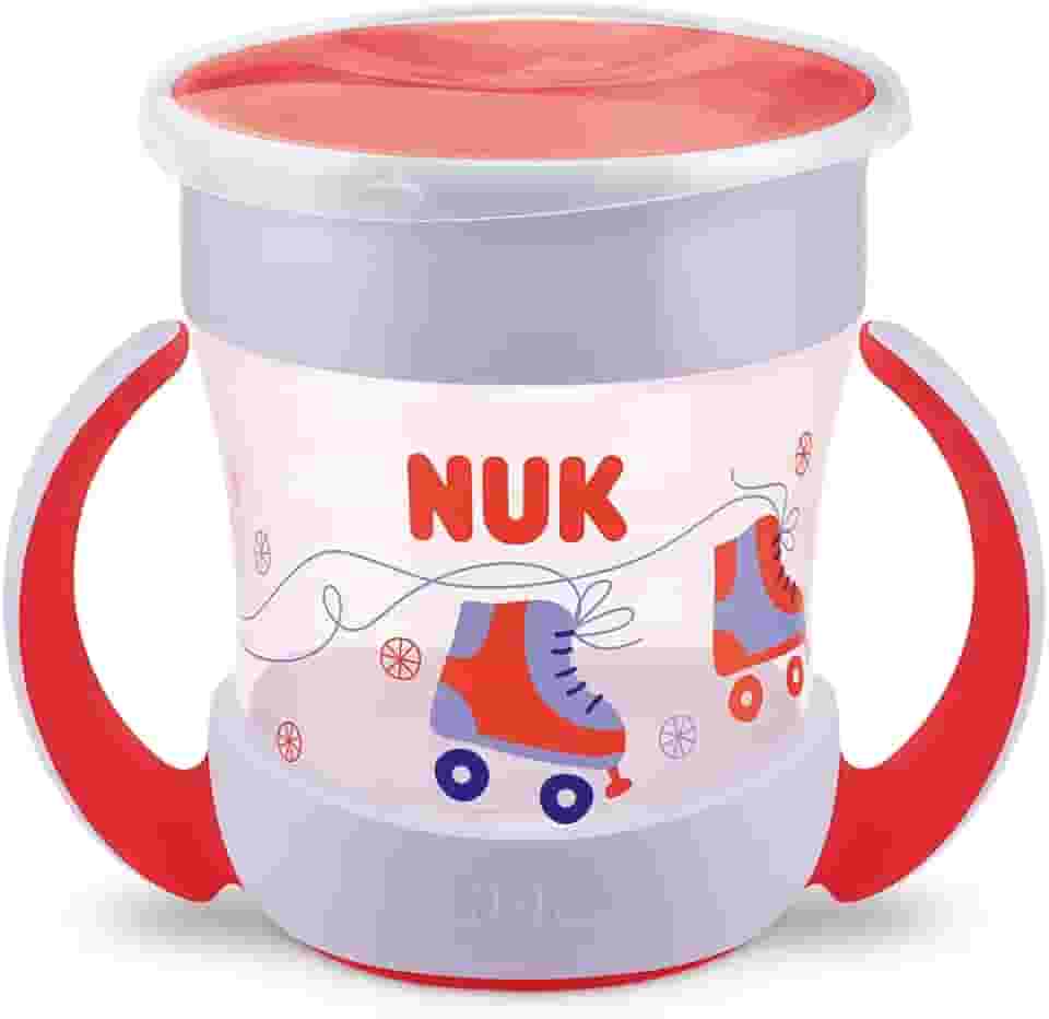 NUK Copo Mini Magic Cup 360º Com Alça Evolution 160Ml– Girl Vermelho
