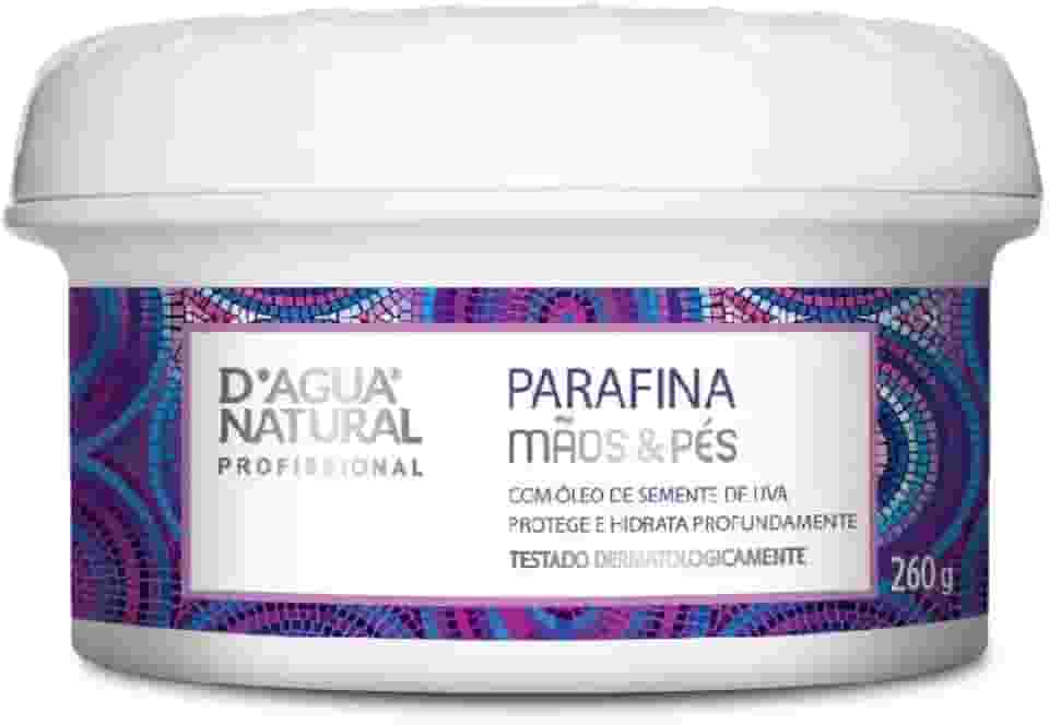D'AGUA NATURAL Parafina Mãos E Pés D'Agua Natural 260 G